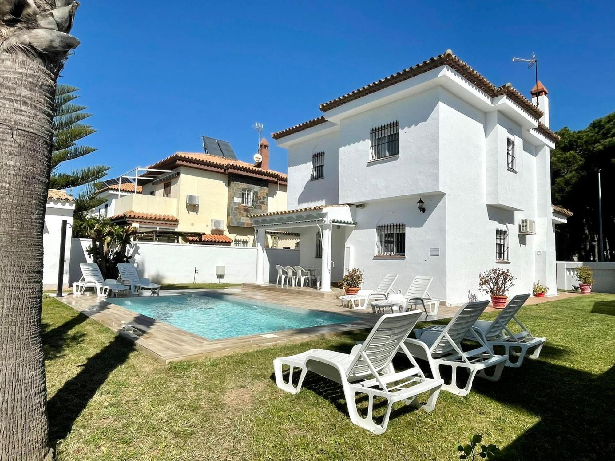 Chalet Eden Azul Chiclana de la Frontera Esterno foto