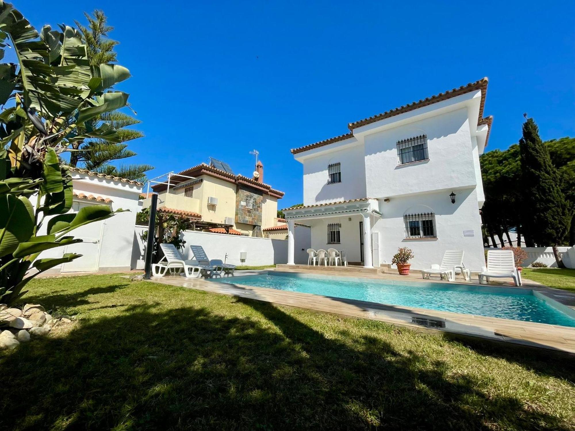 Chalet Eden Azul Chiclana de la Frontera Esterno foto