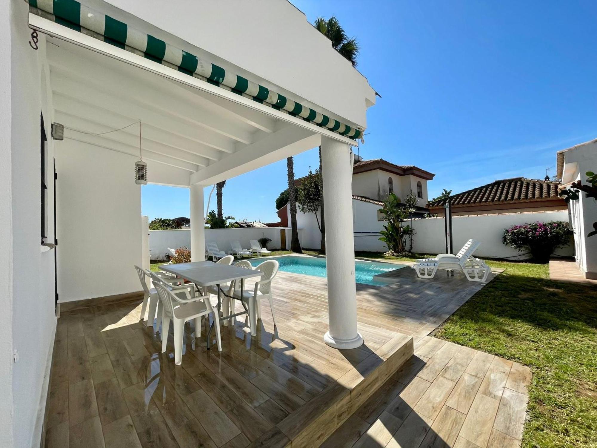 Chalet Eden Azul Chiclana de la Frontera Esterno foto