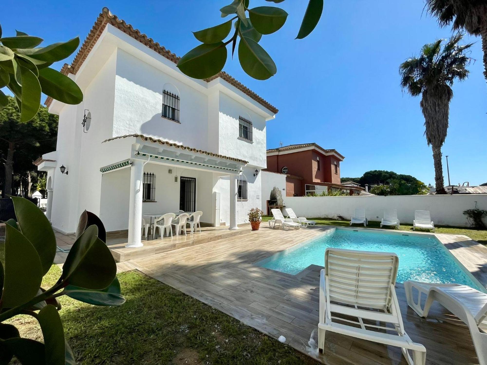 Chalet Eden Azul Chiclana de la Frontera Esterno foto