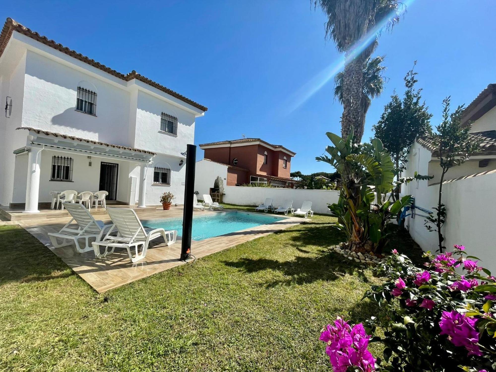 Chalet Eden Azul Chiclana de la Frontera Esterno foto