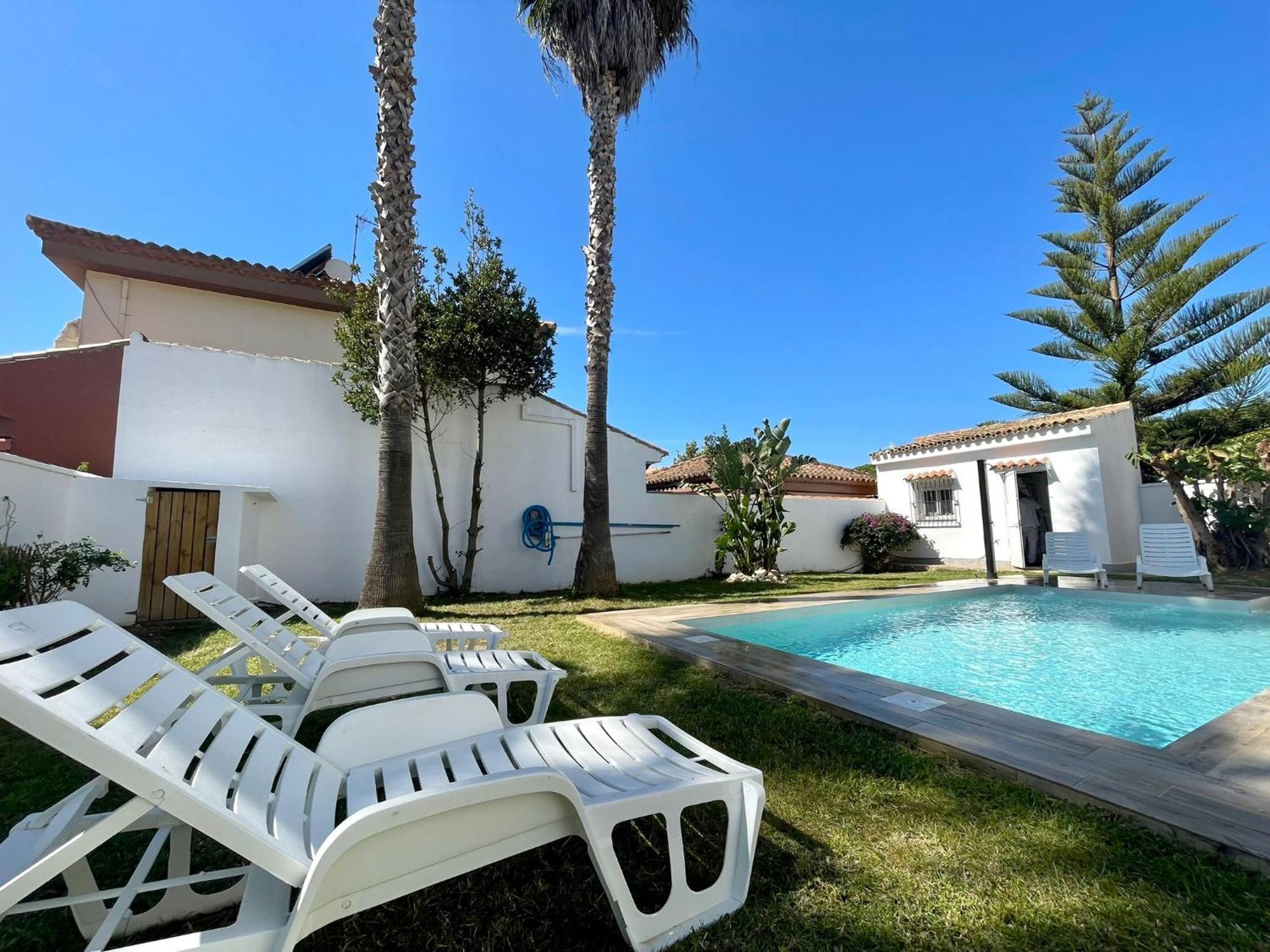 Chalet Eden Azul Chiclana de la Frontera Esterno foto